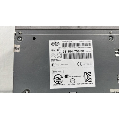 Autoradio d'origine PEUGEOT 508 1