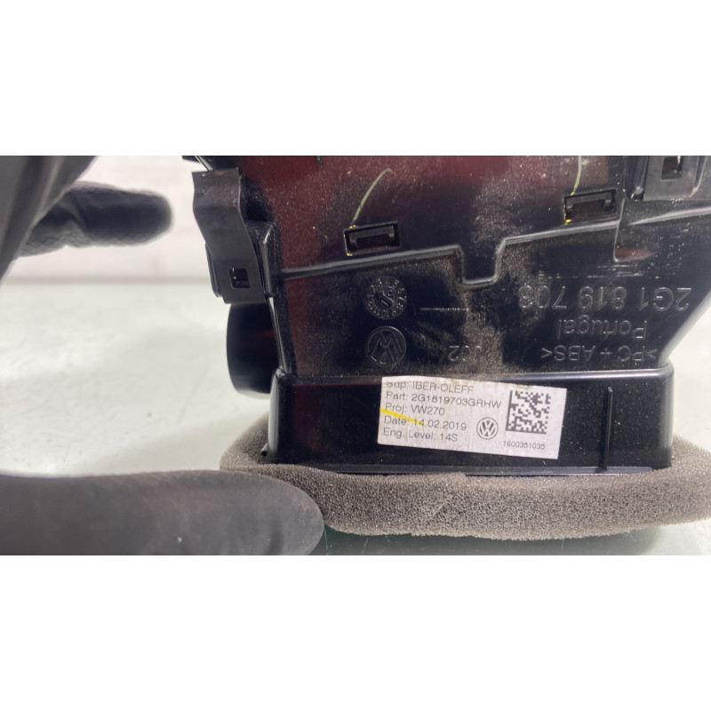 Aerateur tableau de bord avant gauche VOLKSWAGEN POLO 6 Photo n°5