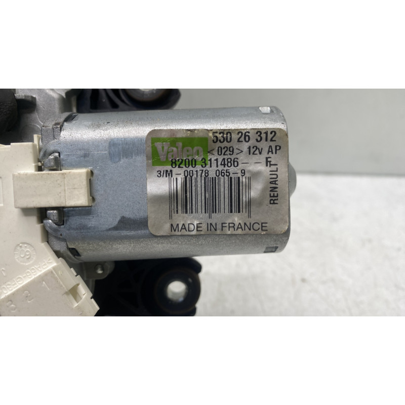 Moteur essuie glace arriere RENAULT TWINGO 2 Photo n°4