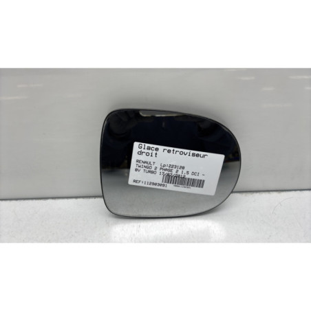 Glace retroviseur droit RENAULT TWINGO 2 Photo n°1
