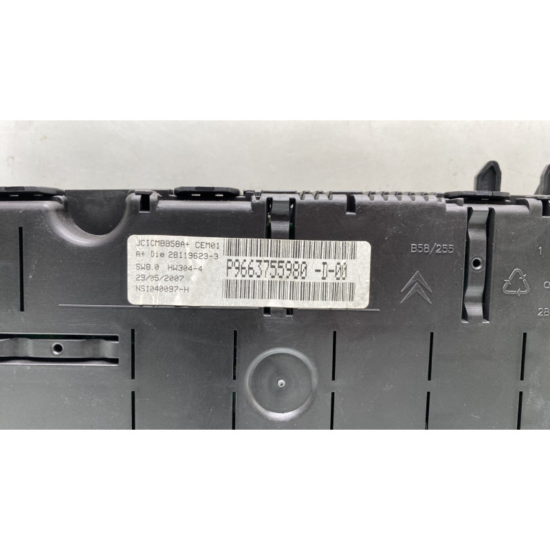 Compteur CITROEN C4 PICASSO 1 Photo n°3