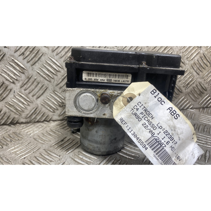 Bloc ABS (freins anti-blocage) CITROEN C4 PICASSO 1 Photo n°3