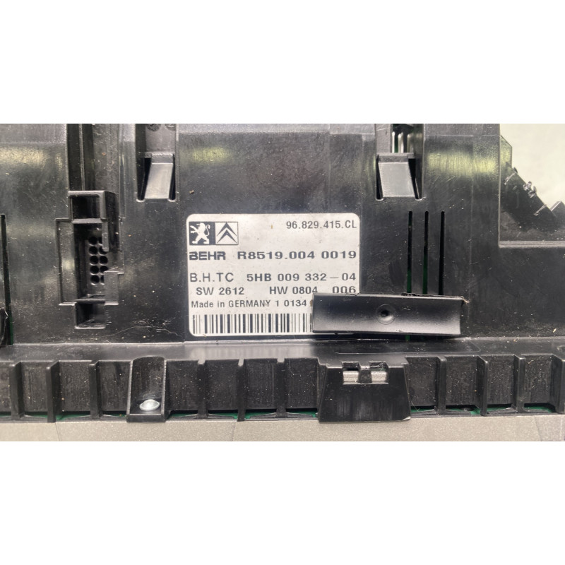 Commande chauffage CITROEN C5 2 Photo n°4