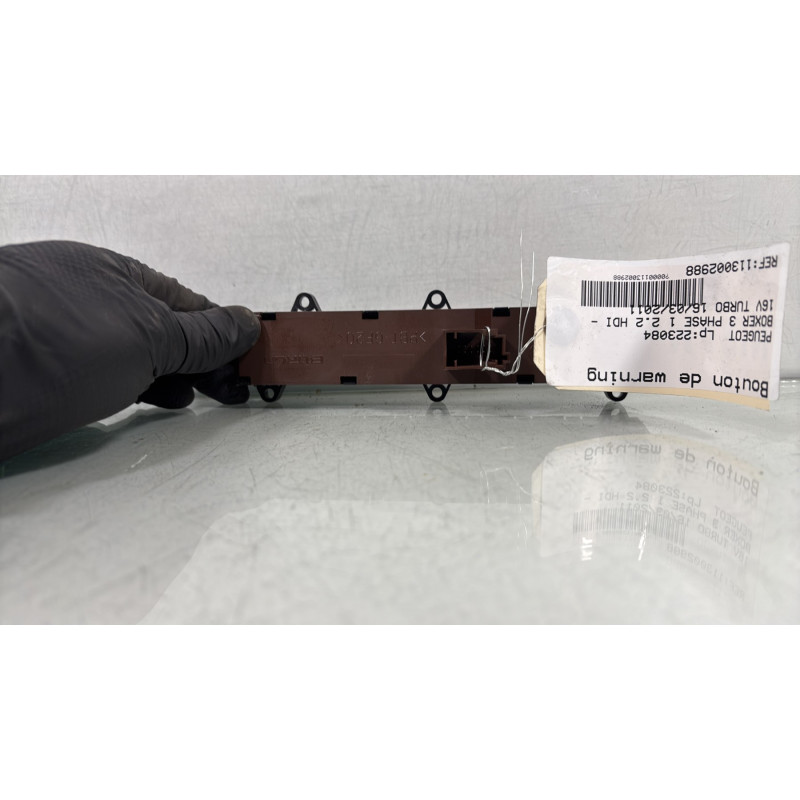 Bouton de warning PEUGEOT BOXER 3 Photo n°4