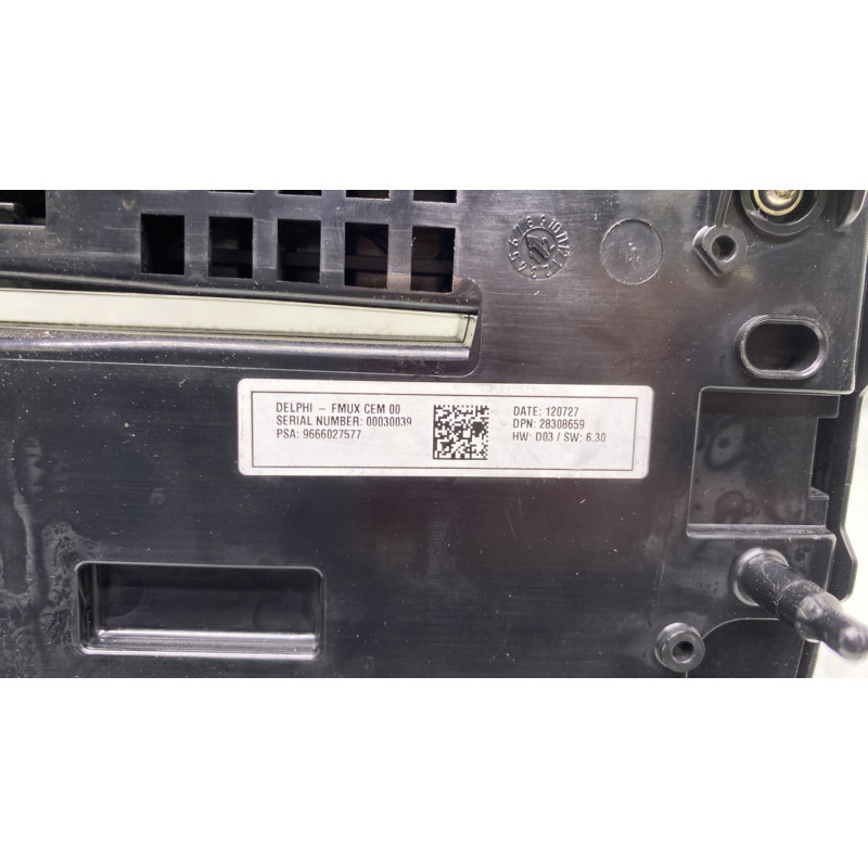 Commande chauffage CITROEN C4 2 Photo n°4