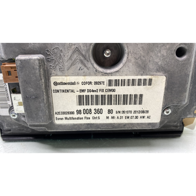 Ecran GPS CITROEN C4 2 Photo n°3