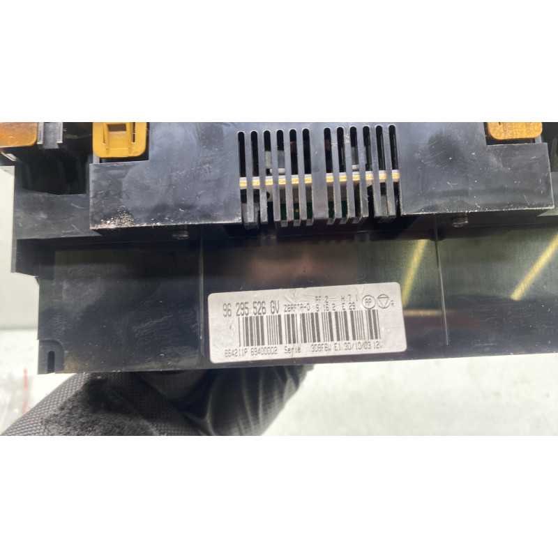 Commande chauffage PEUGEOT 607 Photo n°5
