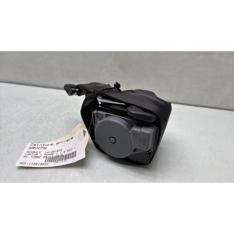 Ceinture arriere gauche RENAULT CAPTUR 1 Photo n°3
