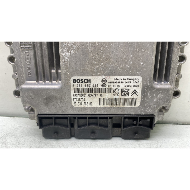 Calculateur moteur CITROEN C4 PICASSO 1 Photo n°2