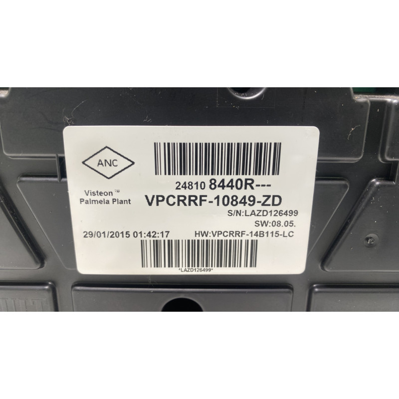 Compteur RENAULT CLIO 4 Photo n°5