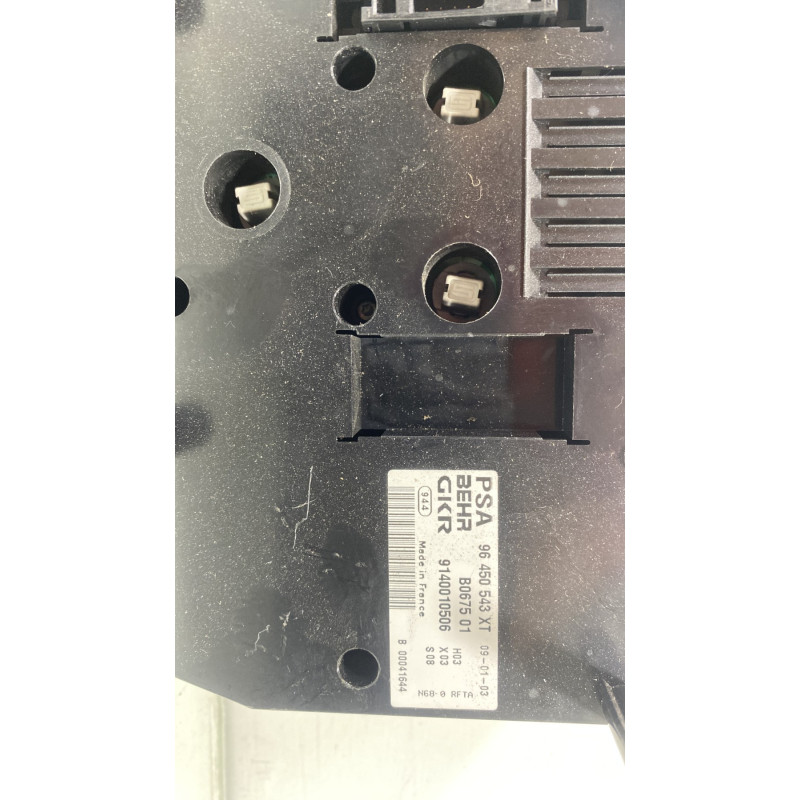 Commande chauffage CITROEN XSARA PICASSO Photo n°5