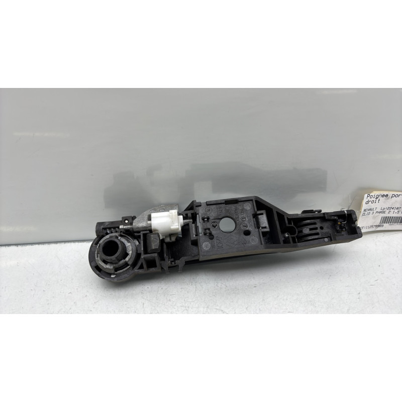 Poignee porte avant droit RENAULT CLIO 3 Photo n°4