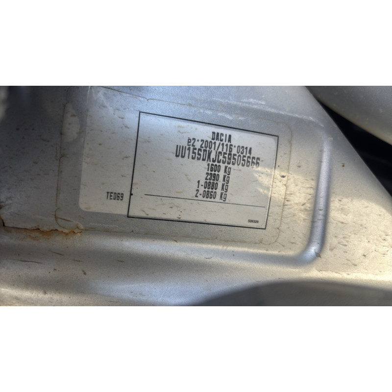 Custode arriere droit (porte) DACIA SANDERO 2 Photo n°15
