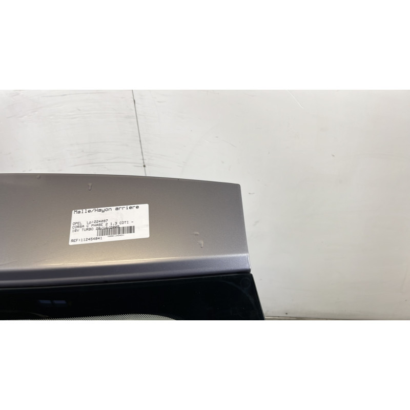 Malle/Hayon arriere OPEL CORSA C Photo n°3