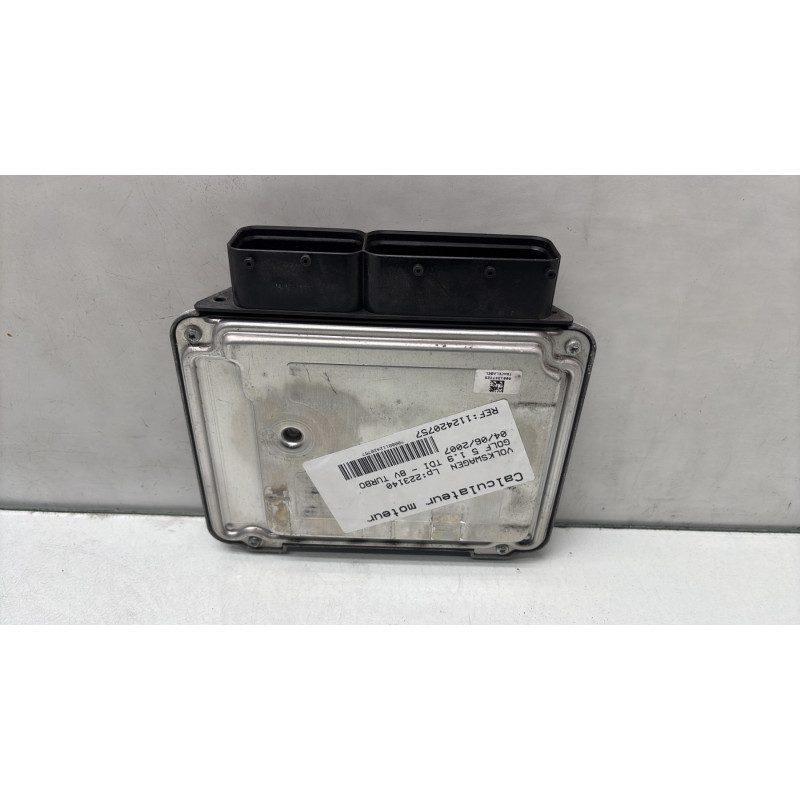 Calculateur moteur VOLKSWAGEN GOLF 5 Photo n°4