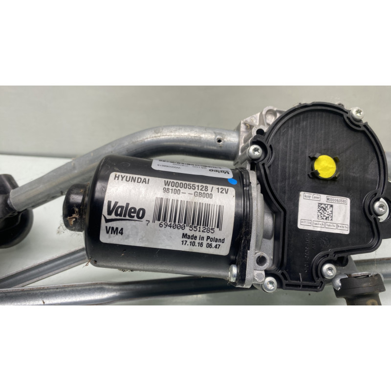 Moteur essuie glace avant HYUNDAI I 20 2 Photo n°8