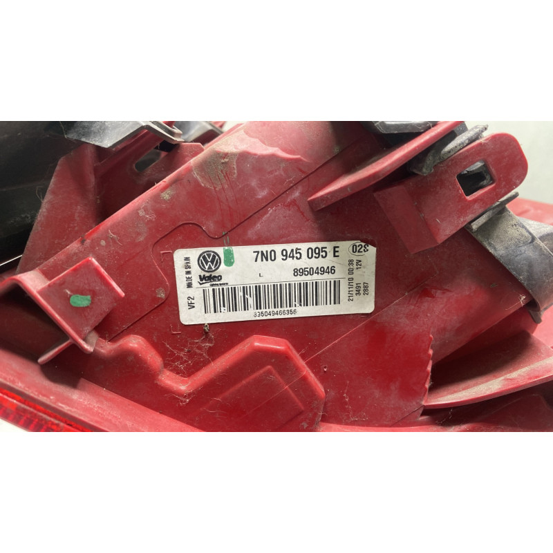 Feu arriere principal gauche (feux) VOLKSWAGEN SHARAN 2 Photo n°4