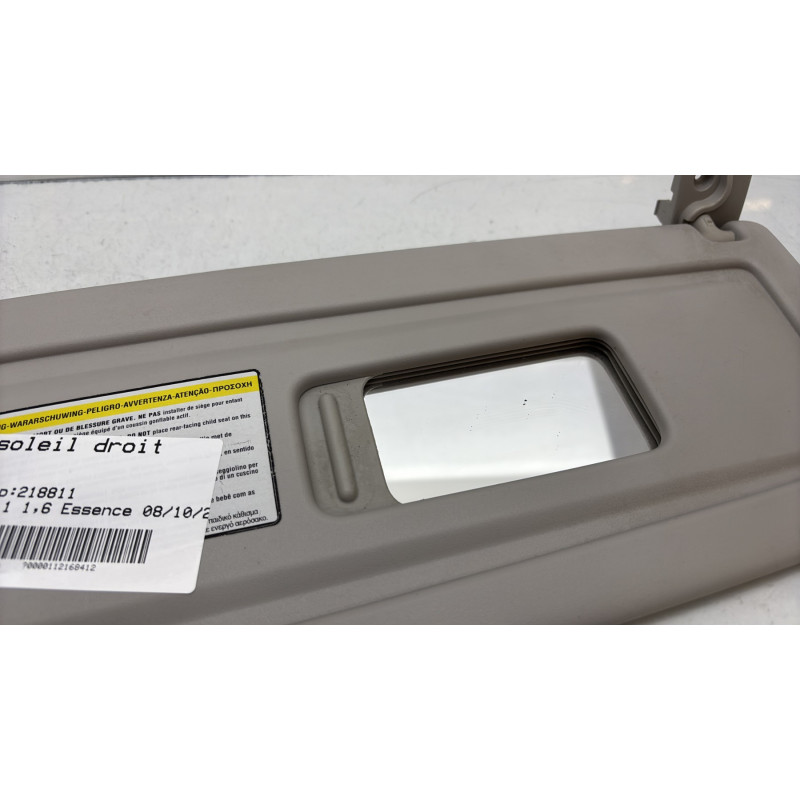 Pare soleil droit CITROEN C4 PICASSO 1 Photo n°4