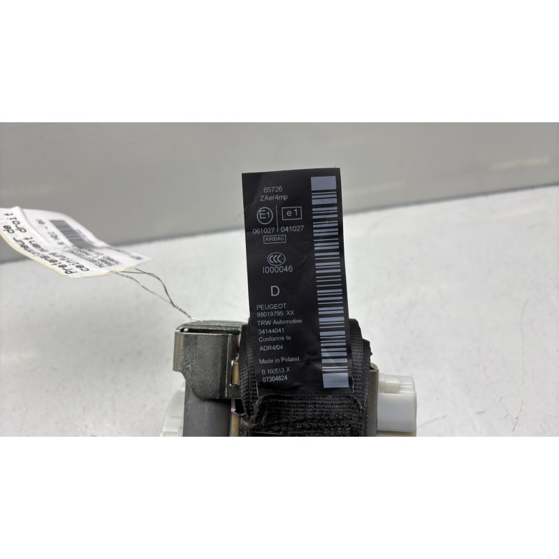Pretensionneur de ceinture avant droit PEUGEOT 5008 1 Photo n°4