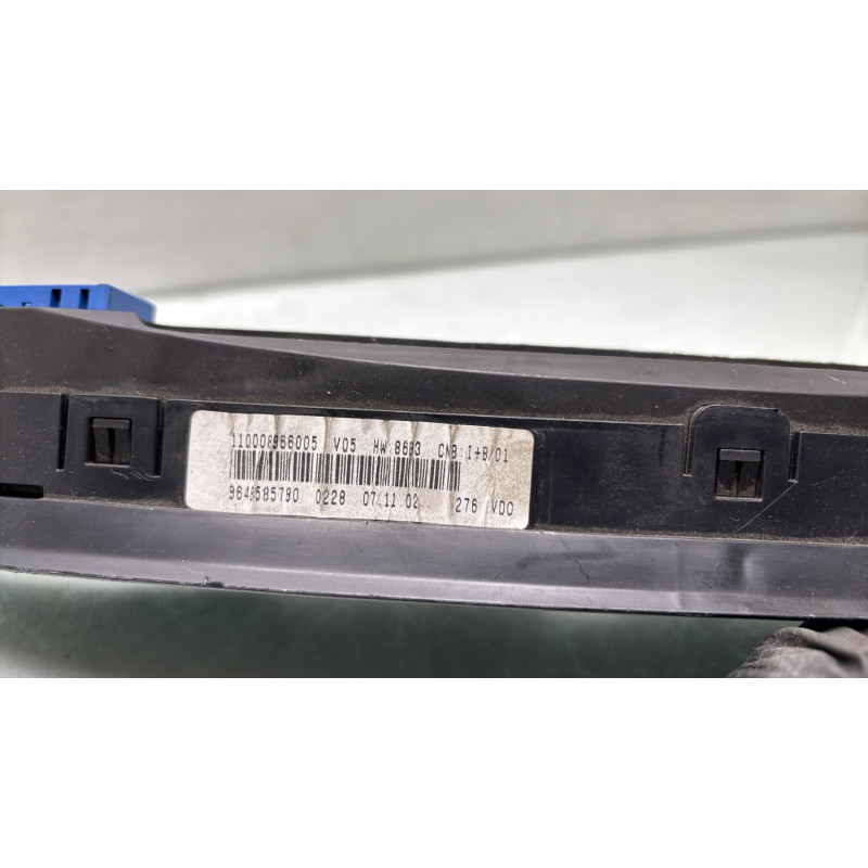 Compteur CITROEN XSARA PICASSO Photo n°2