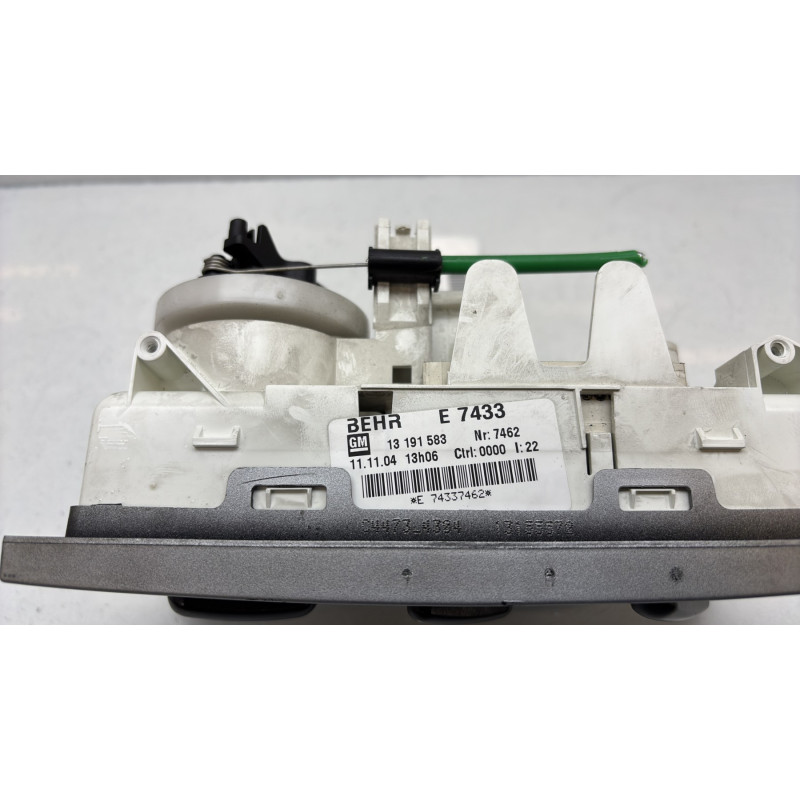 Commande chauffage OPEL MERIVA A Photo n°5