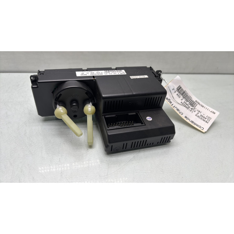 Commande chauffage MERCEDES CLASSE E 210 Photo n°4
