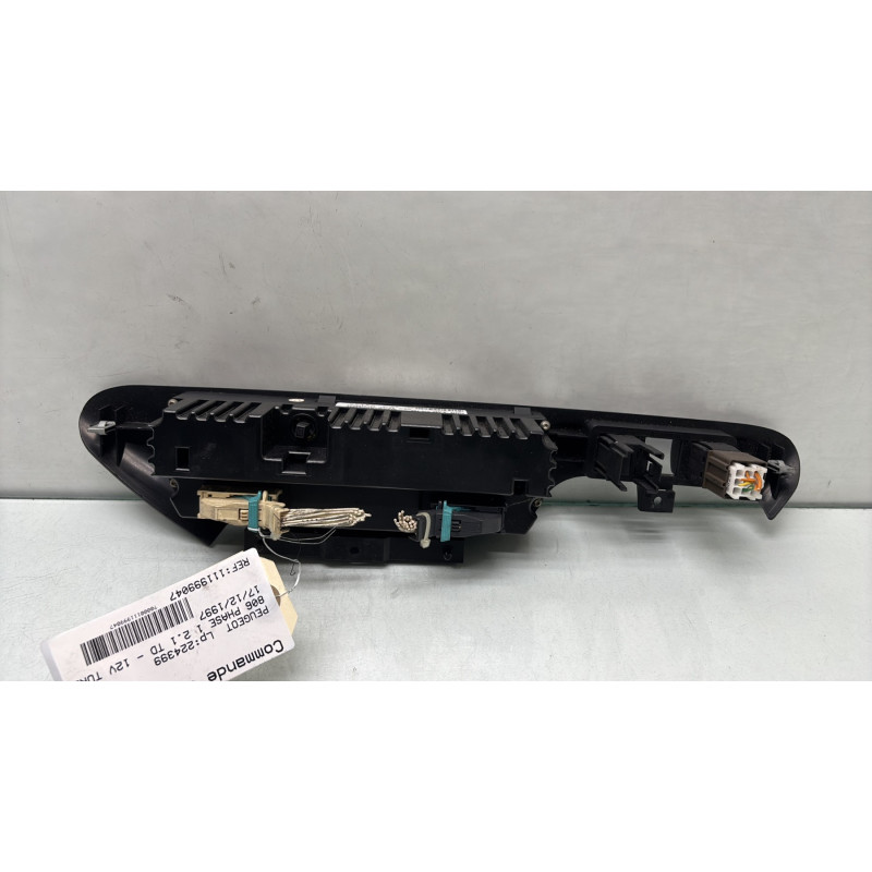 Commande chauffage PEUGEOT 806 Photo n°2