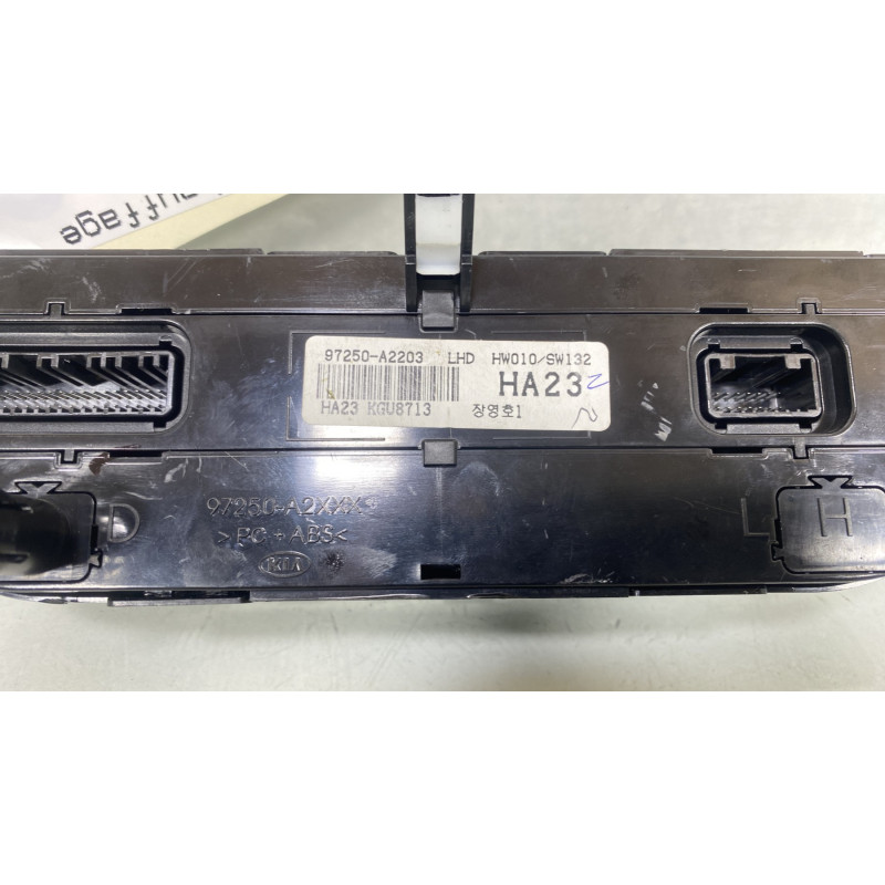Commande chauffage KIA CEE-D 2 Photo n°3