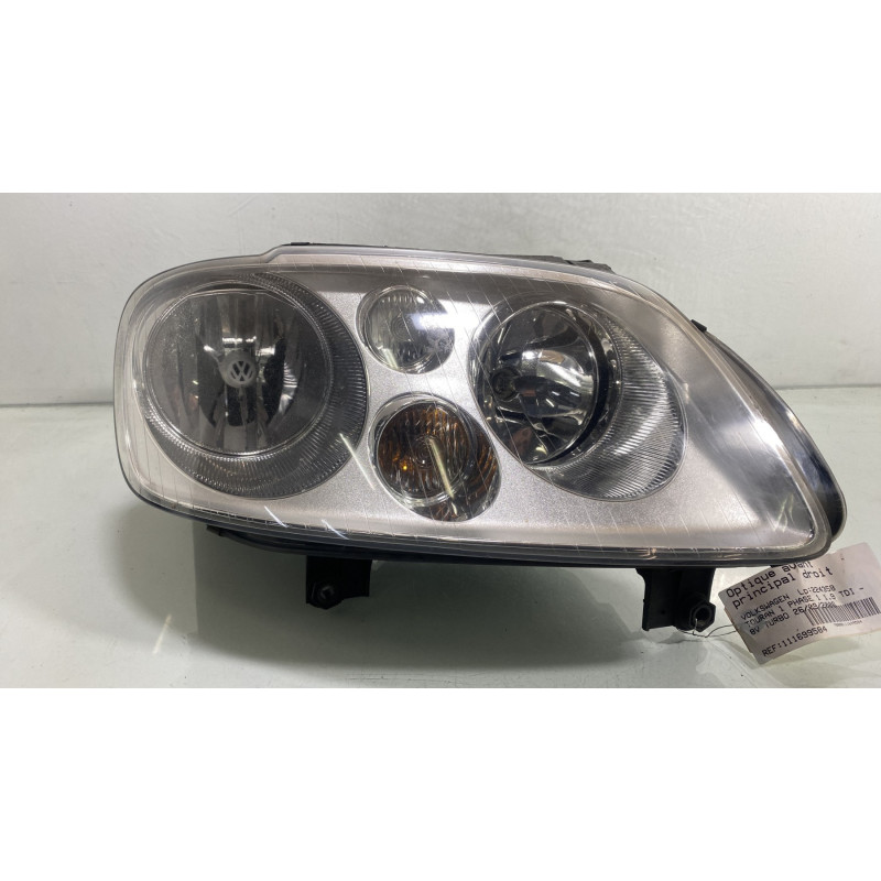 Optique avant principal droit (feux)(phare) VOLKSWAGEN TOURAN 1 Photo n°1