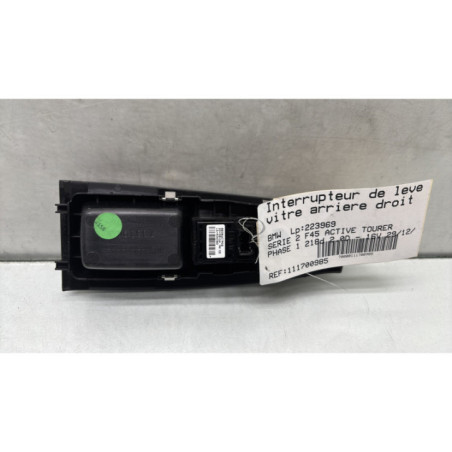 Interrupteur de leve vitre arriere droit BMW SERIE 2 F45 ACTIVE