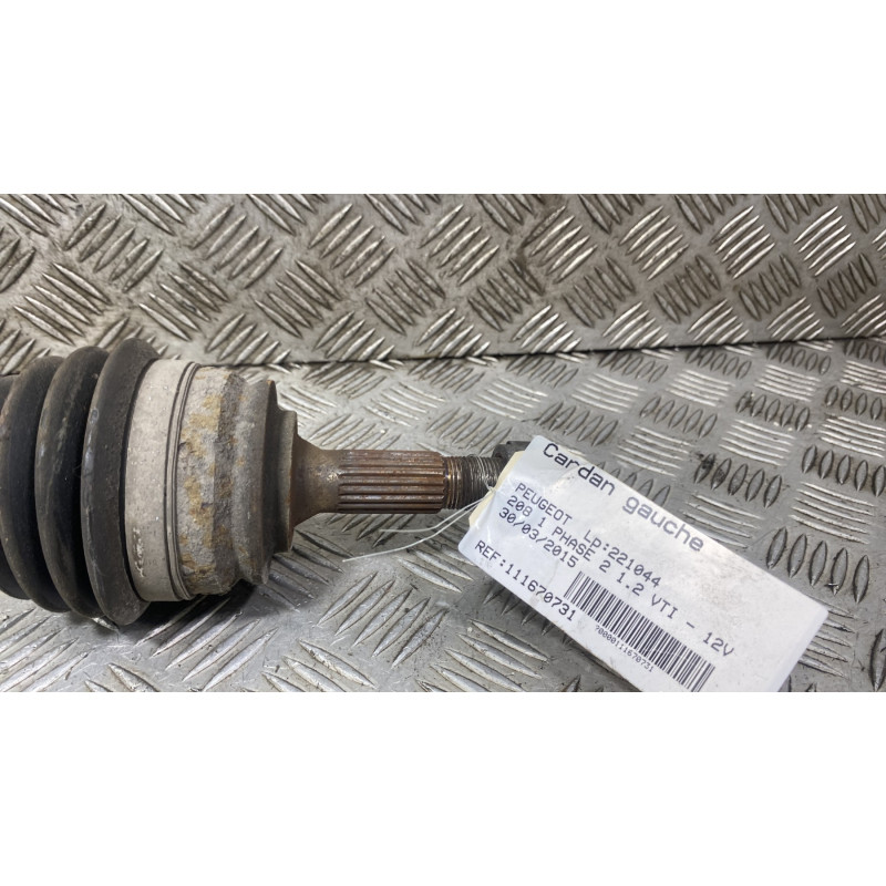 Cardan gauche (transmission) PEUGEOT 208 1 Photo n°4