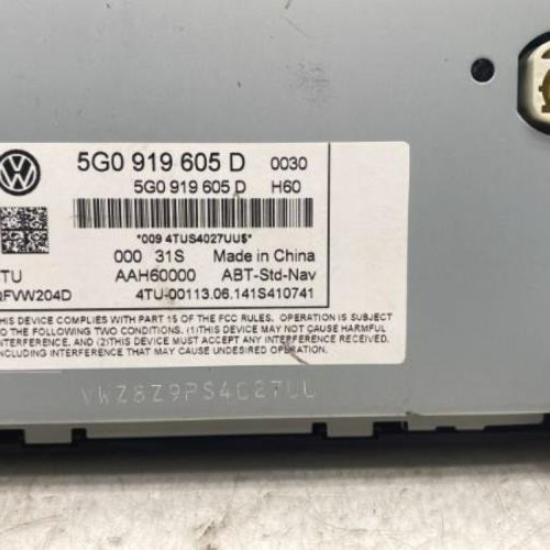 Ecran GPS VOLKSWAGEN GOLF 7 Photo n°4