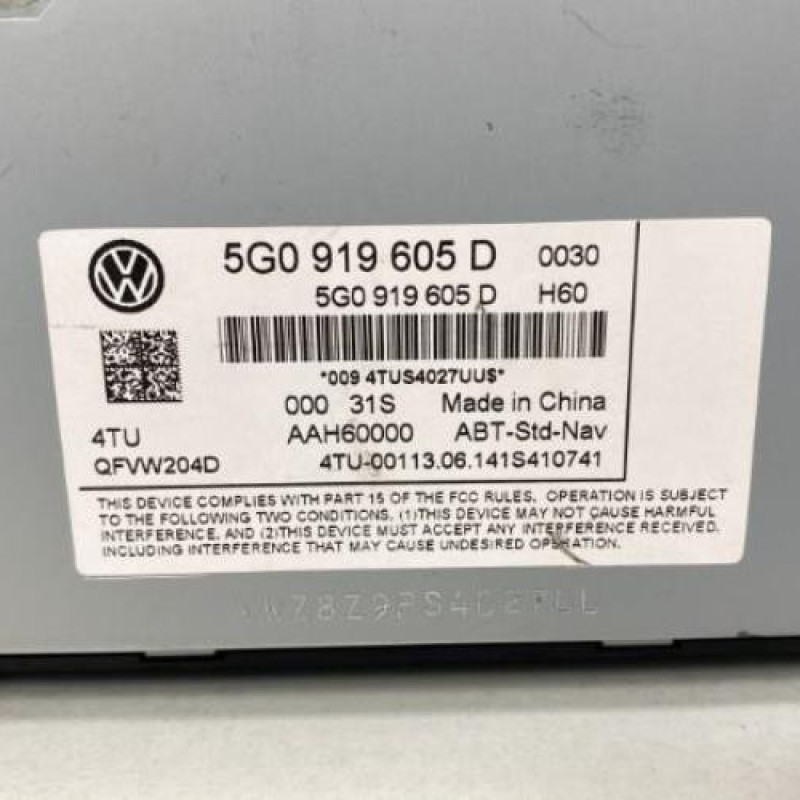Ecran GPS VOLKSWAGEN GOLF 7 Photo n°7