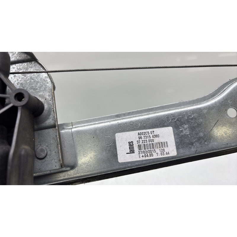 Leve vitre electrique avant droit PEUGEOT 208 1 Photo n°6