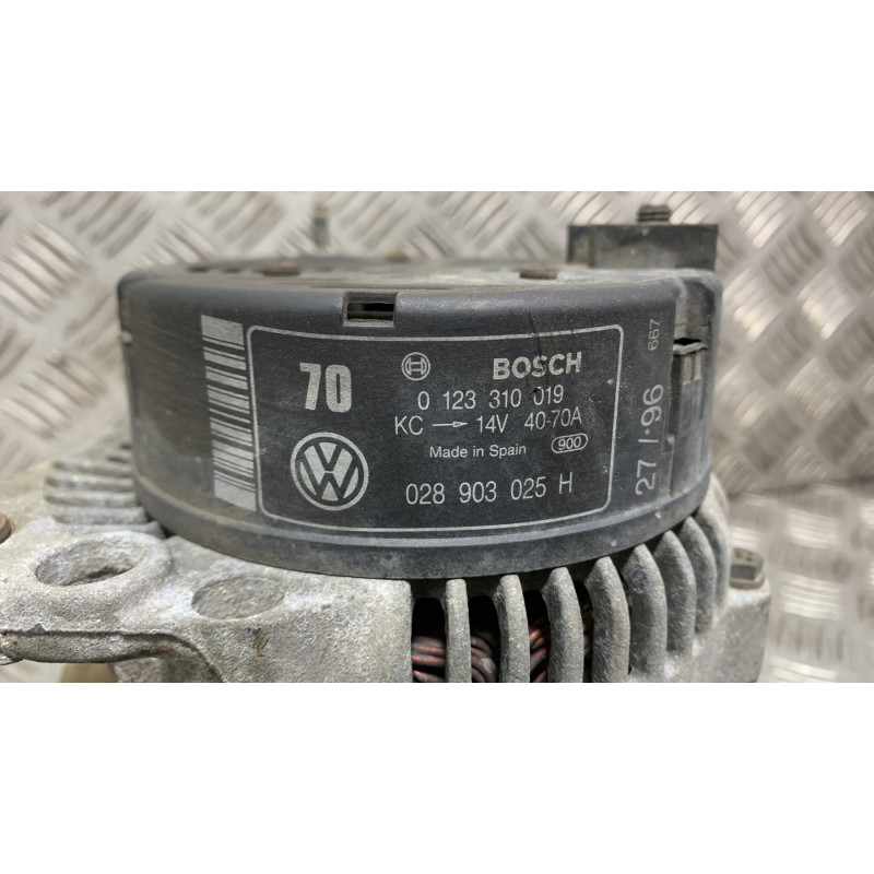 Alternateur VOLKSWAGEN GOLF 3 Photo n°2