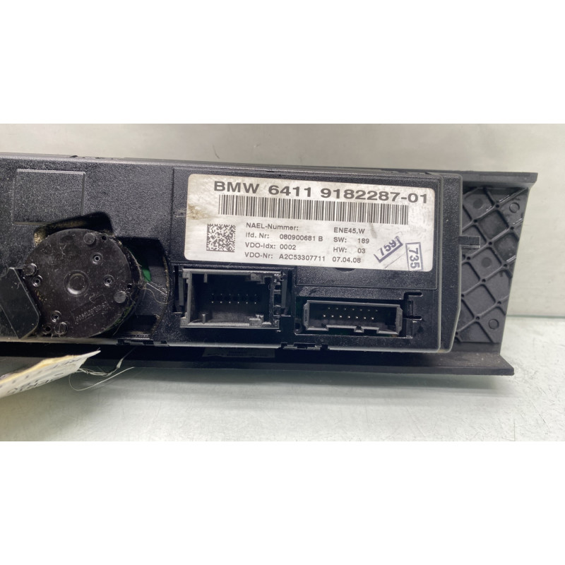 Commande chauffage BMW SERIE 3 E90 Photo n°4