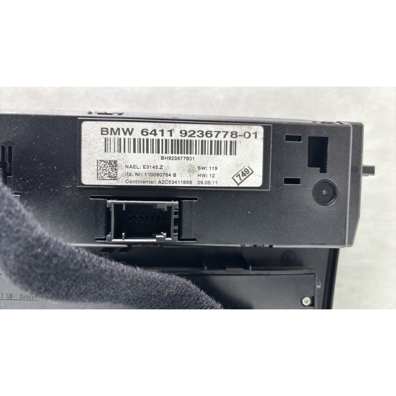 Commande chauffage BMW SERIE 1 E87 Photo n°3