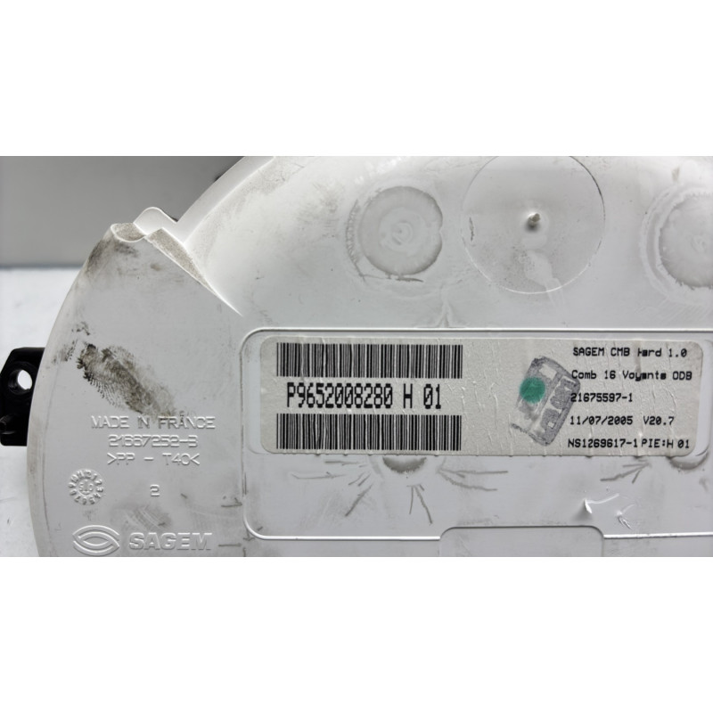 Compteur CITROEN C3 1 Photo n°4