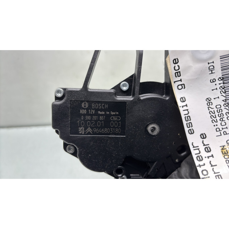 Moteur essuie glace arriere CITROEN C4 GRAND PICASSO 1 Photo n°3