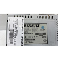 Autoradio d'origine RENAULT CLIO 4