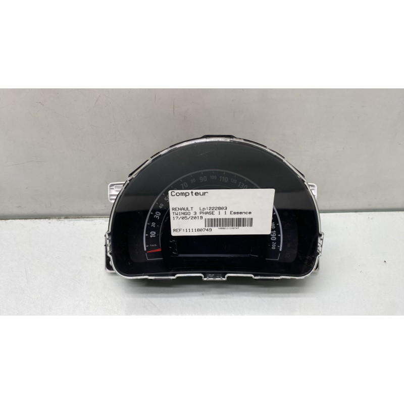 Compteur RENAULT TWINGO 3 Photo n°1