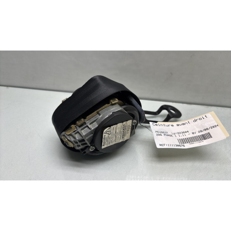 Pretensionneur de ceinture avant droit PEUGEOT 206 Photo n°1