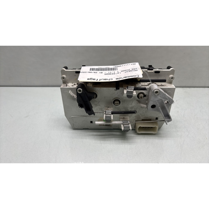 Commande chauffage PEUGEOT 206 Photo n°2