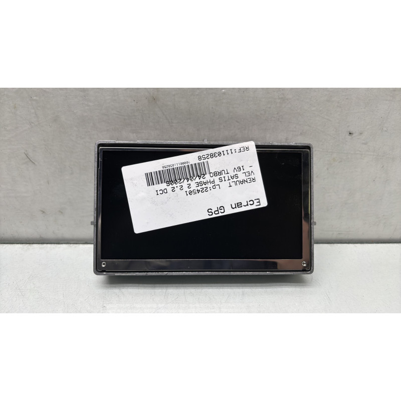 Ecran GPS RENAULT VEL SATIS Photo n°1