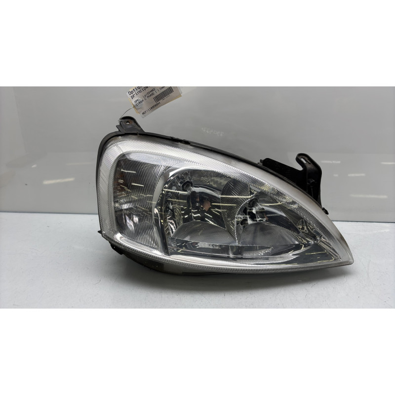 Optique avant principal droit (feux)(phare) OPEL CORSA C Photo n°1