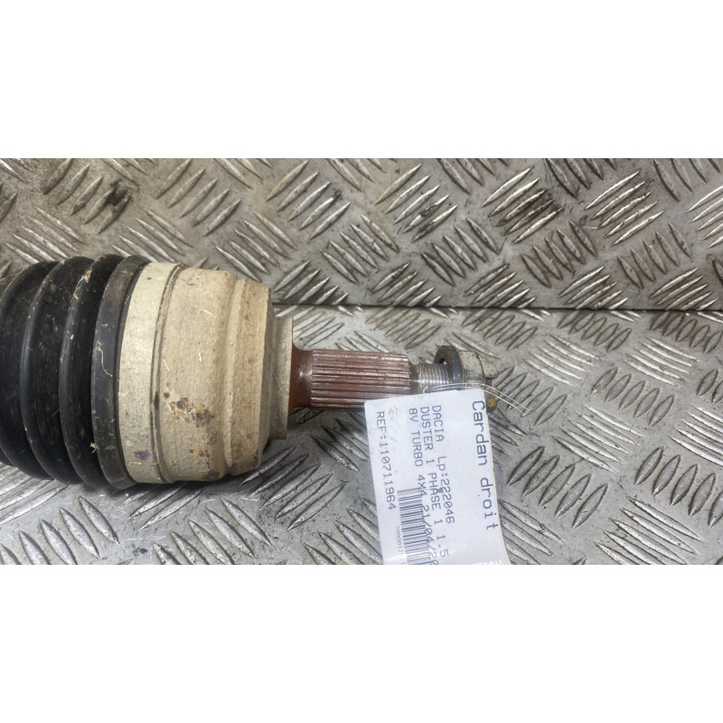 Cardan droit (transmission) DACIA DUSTER 1 Photo n°4
