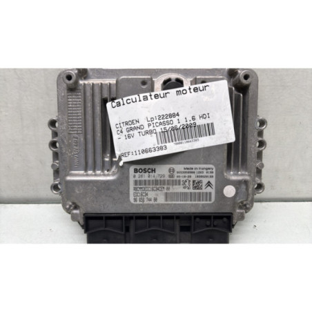 Calculateur moteur CITROEN C4 GRAND PICASSO 1 Photo n°1