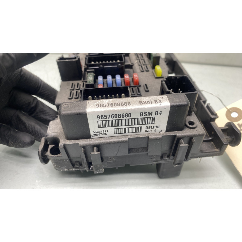Boitier servitude moteur (BSM) PEUGEOT 206 Photo n°6