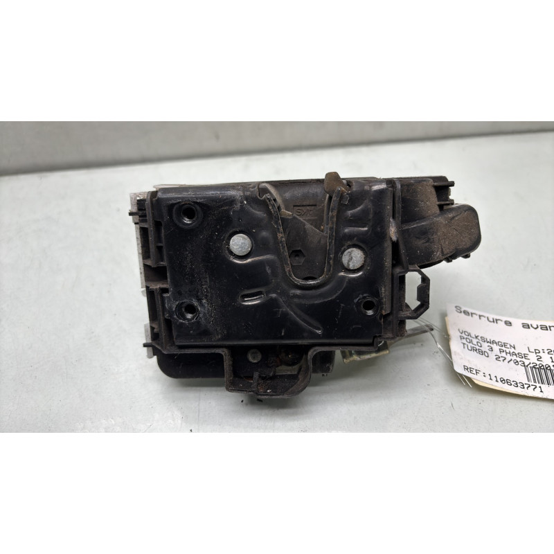 Serrure avant droit VOLKSWAGEN POLO 3 Photo n°3