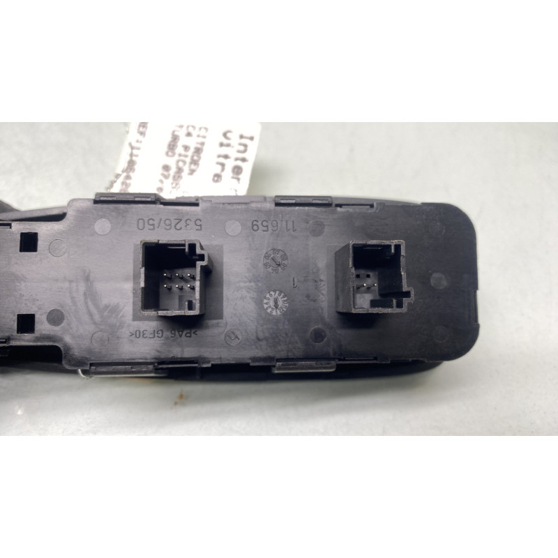 Interrupteur de leve vitre avant gauche CITROEN C4 PICASSO 1 Photo n°4